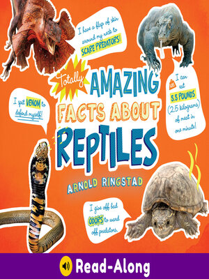 cover image of Totally Amazing Facts About Reptiles